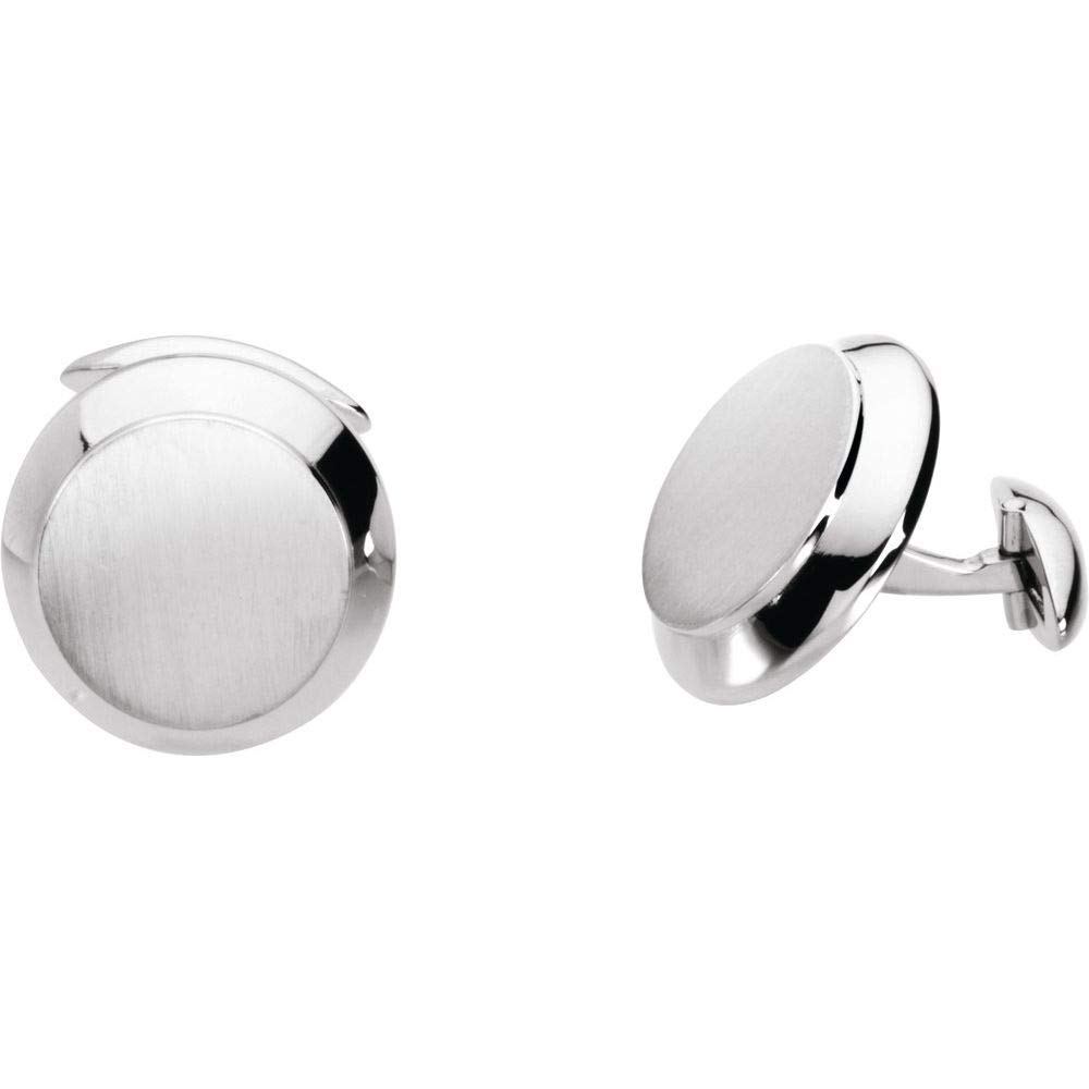 Premium Men's Cufflinks for Formal Wear - Stainless Steel Dress Shirt Accessories for Weddings, Business & Special Occasions
