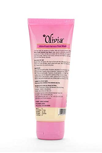 Olivia 3-Pack Face Wash Set (60ml Each) - Ultra-Fresh Fairness, Acne Repair & Gold Glow Face Wash for Radiant Skin | Daily Cleansing, Acne Treatment & Brightening Skincare Routine | Perfect for Morning & Night Use