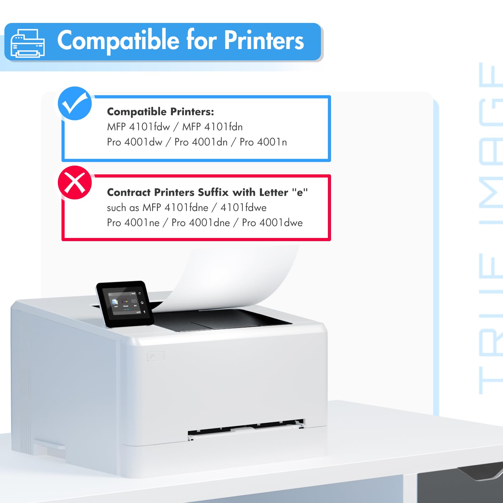 HP 148A 148X Compatible Toner Cartridge Black (2 Pack) - Replacement for HP LaserJet Pro 4001dw 4001dn 4001n MFP 4101fdw 4101fdn Printers - High Yield Printing for Office & Home Use