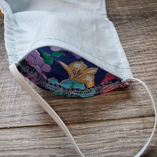 Christmas Goat Farm Print Cotton Face Mask - Washable, Breathable & Reusable with Filter Pocket - Unisex Adult Dust Mask | Handmade in USA | Perfect for Holidays, Farm Visits & Outdoor Activities