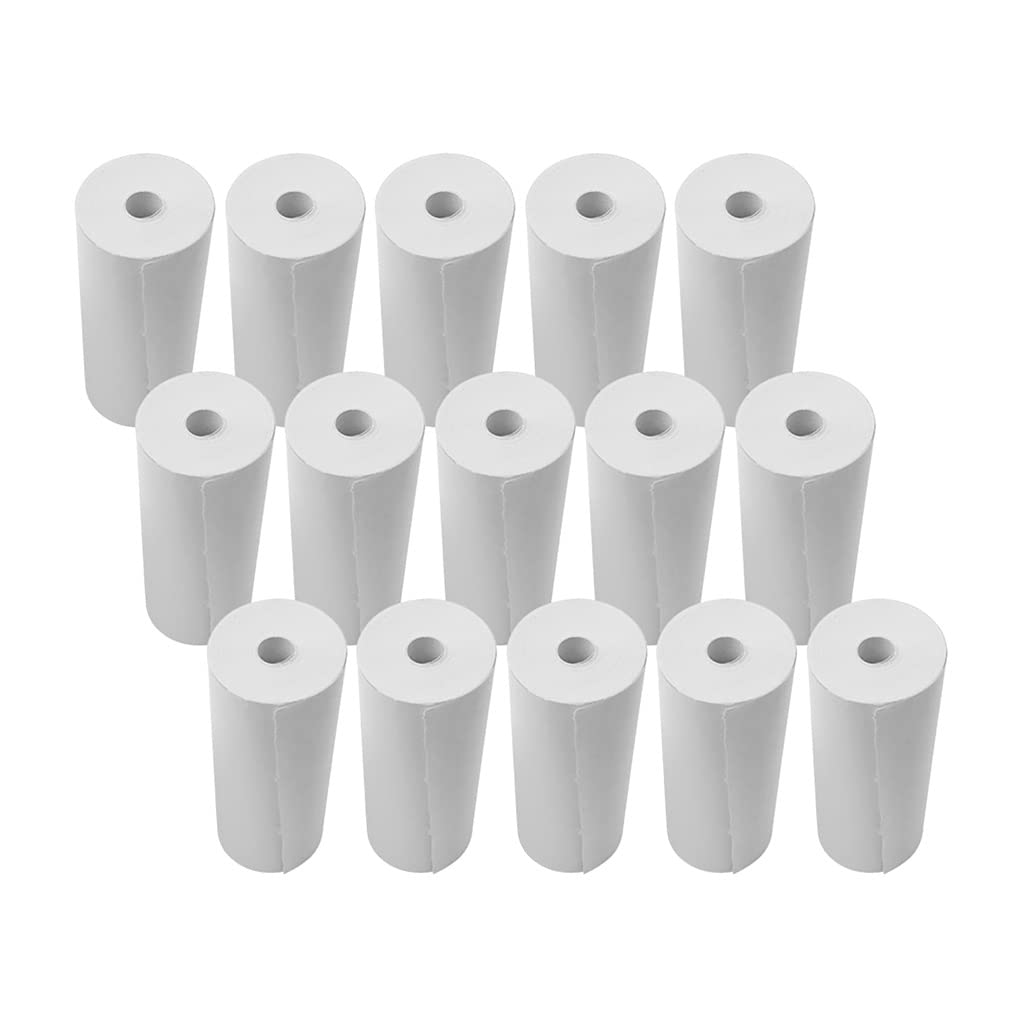 15 Rolls Thermal Paper Rolls 80x30mm - Cash Register Receipt Paper for POS Printers, Supermarkets & Retail Stores - Compatible with Epson, Star & Zebra Printers - Perfect for Receipt Printing, Order Tracking & Business Transactions