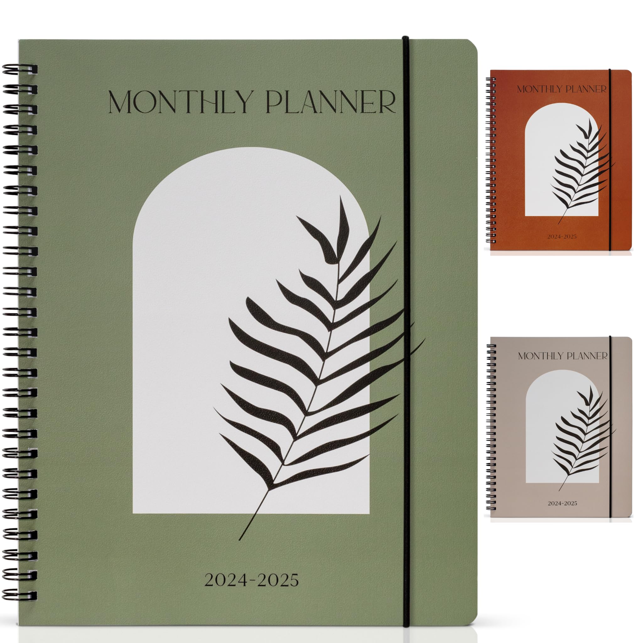 2025 Monthly Planner & Calendar Book - Elegant Arched To-Do List Notebook for Task Organization & Productivity Boost - December 2025 Edition - Perfect for Work, School & Personal Planning