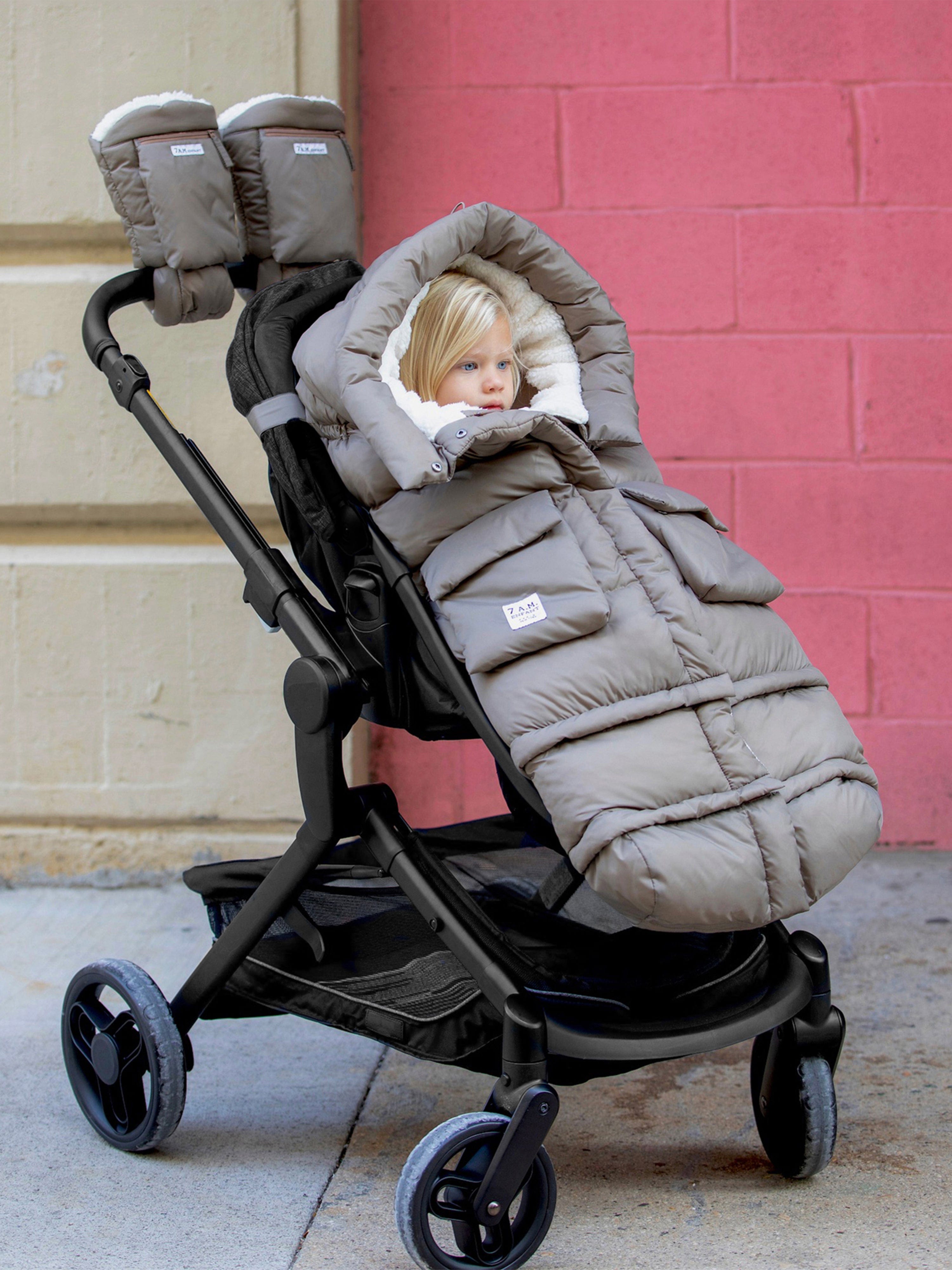 7AM Enfant Baby Blanket 212 Evolution Oslo Nest in Beige - Soft & Breathable Infant Swaddle Blanket for Newborns & Toddlers - Perfect for Nursery, Stroller, Car Seat & Travel