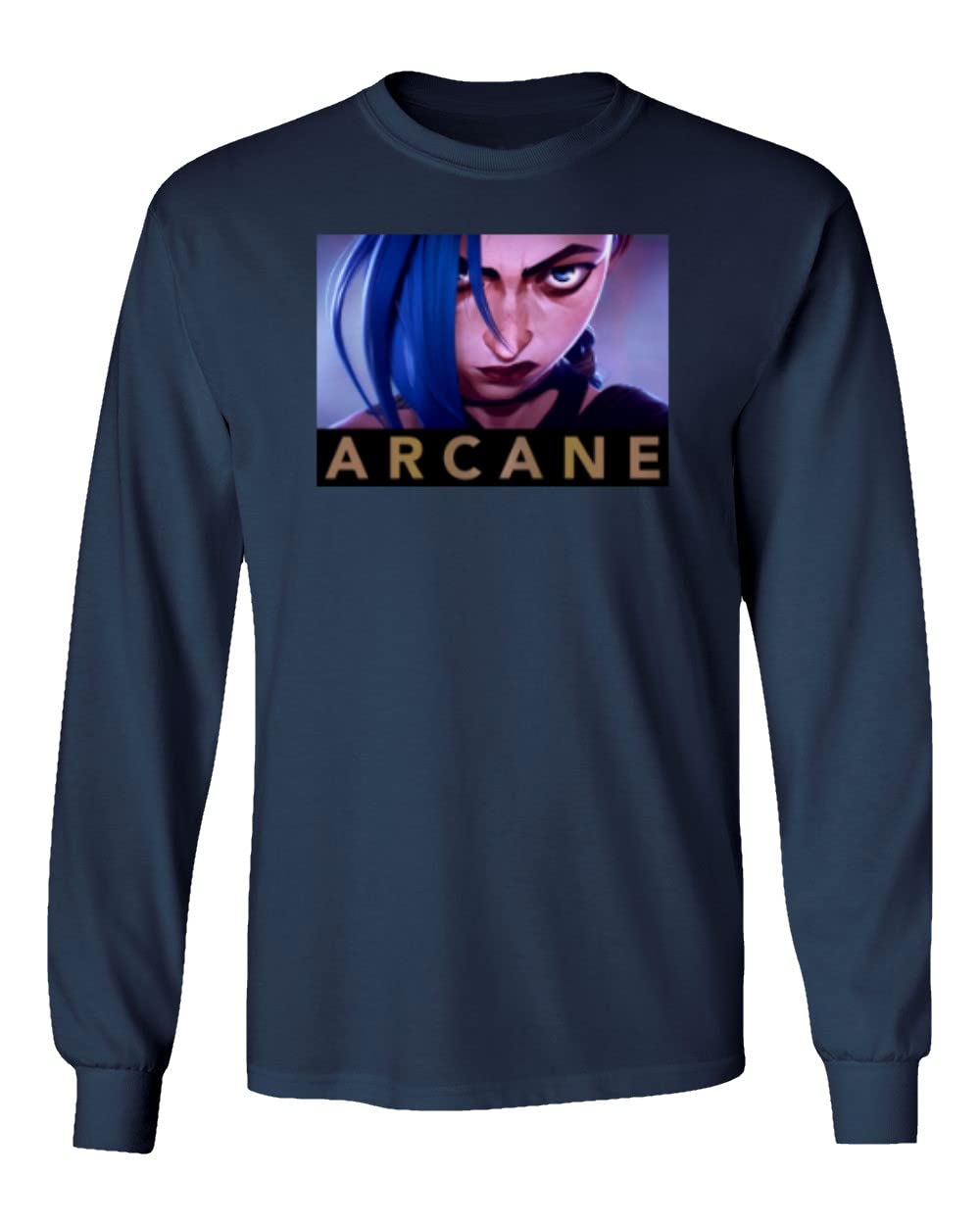 Heroes of Arcane Animation Game League Unisex Long Sleeve T-Shirt | Fantasy Gaming Merchandise | Perfect for Cosplay, Conventions & Casual Wear