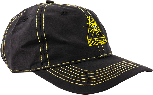 Alien Workshop Illuminate Skateboard Hat - Adjustable Black Snapback for Men & Women | Perfect for Skateboarding, Streetwear Fashion & Outdoor Activities