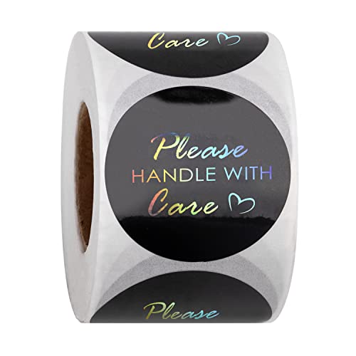 Please Handle With Care - Holographic Ink