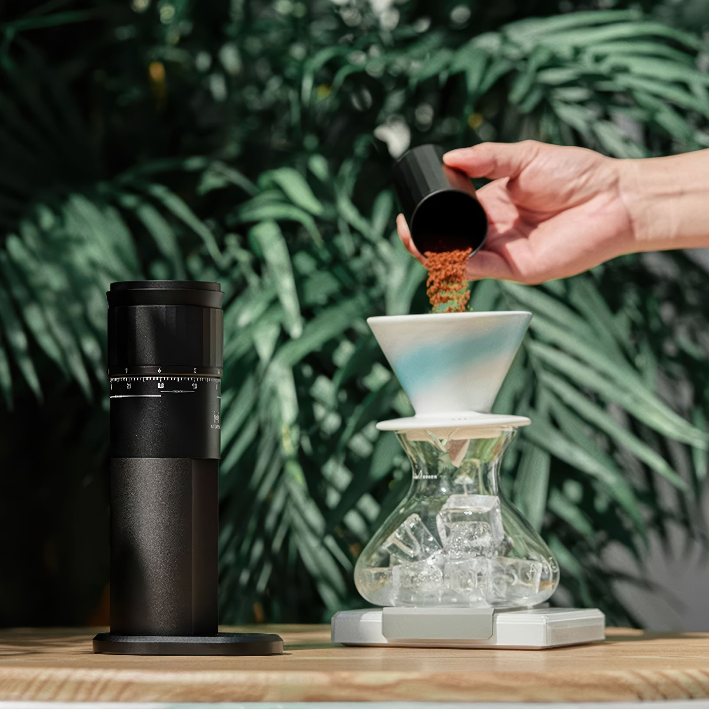 Premium Electric Coffee Grinder for Home Use - Adjustable Burr Mill with 18 Grind Settings for Espresso, Drip & French Press - Perfect for Fresh Ground Coffee & Gourmet Brewing at Home
