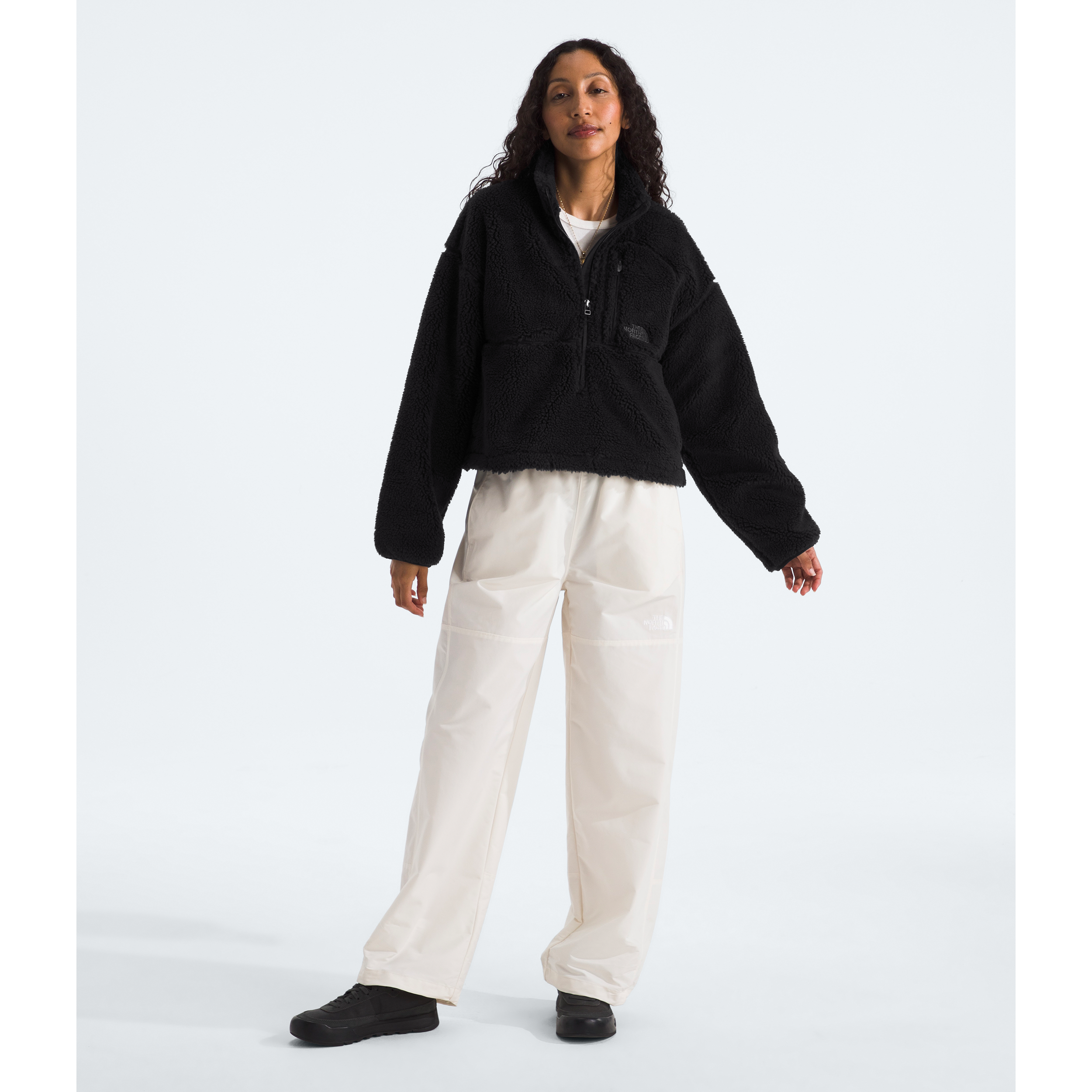 The North Face Women's Extreme Pile Pullover Fleece Jacket - Warm Winter Layering for Hiking, Camping & Outdoor Adventures