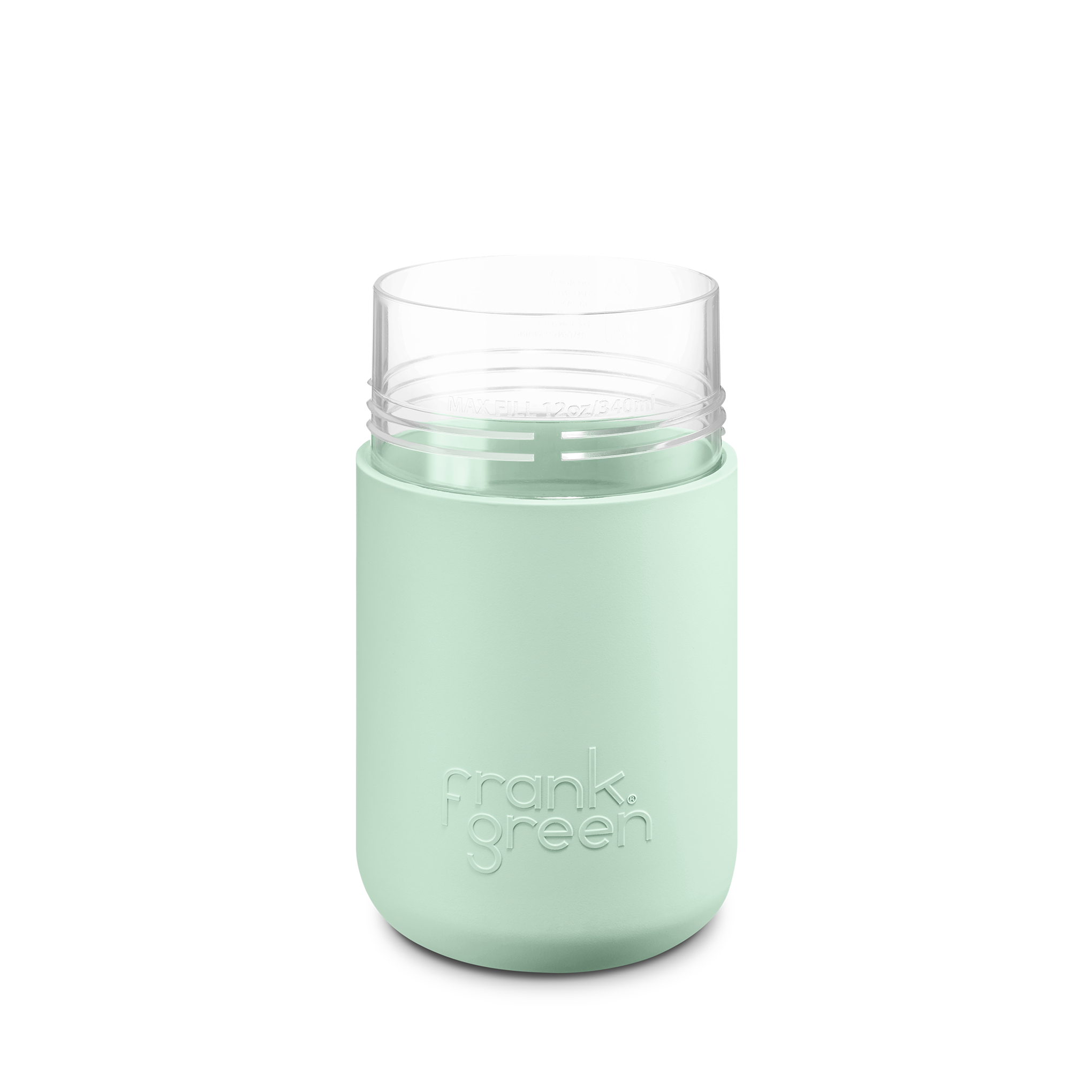 12oz (340ml) Original Reusable Cup Base - Durable & Eco-Friendly Coffee Mug for Home, Office, Travel & Outdoor Activities