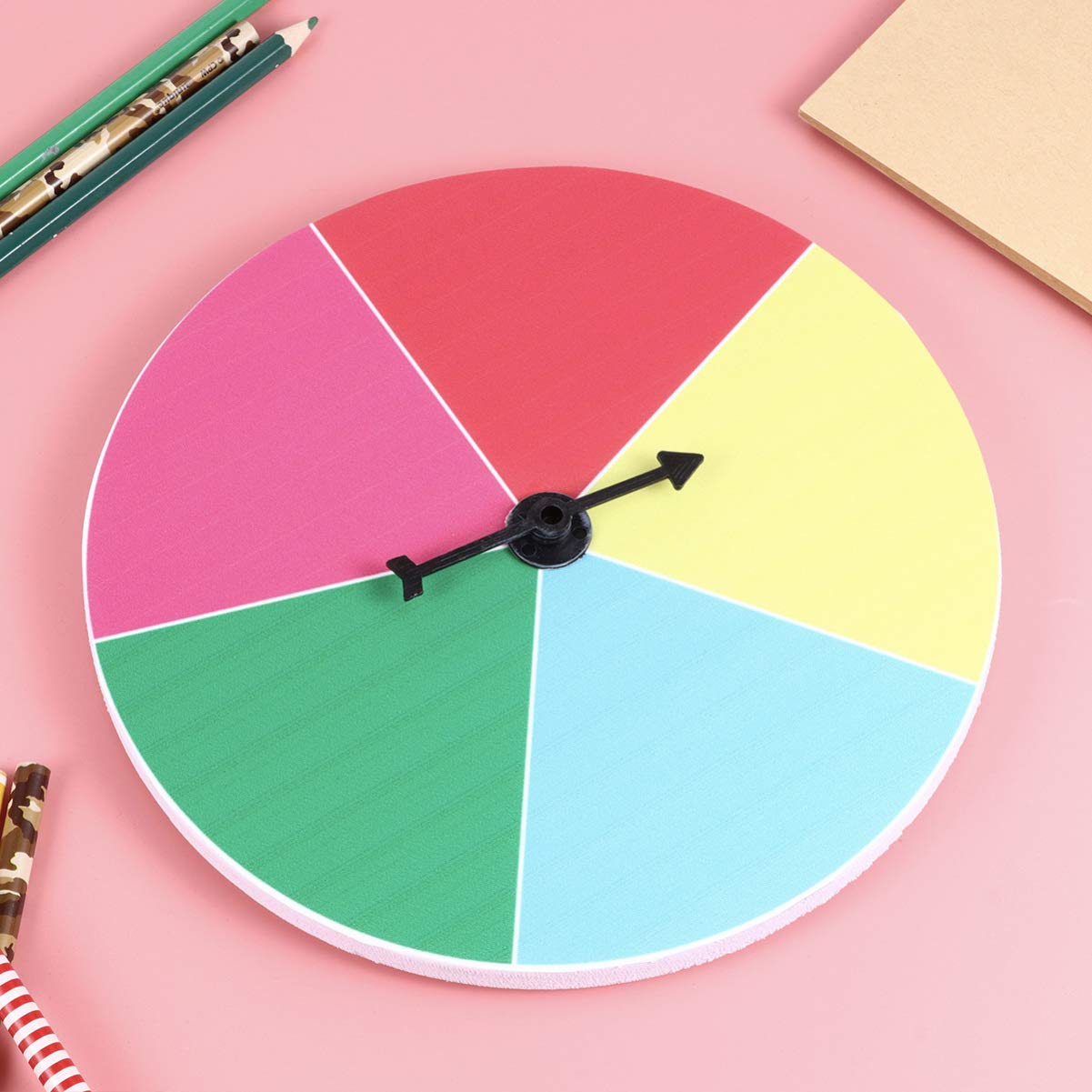 NUOBESTY Prize Wheel Toy - Tabletop Game for Kids & Family Fun