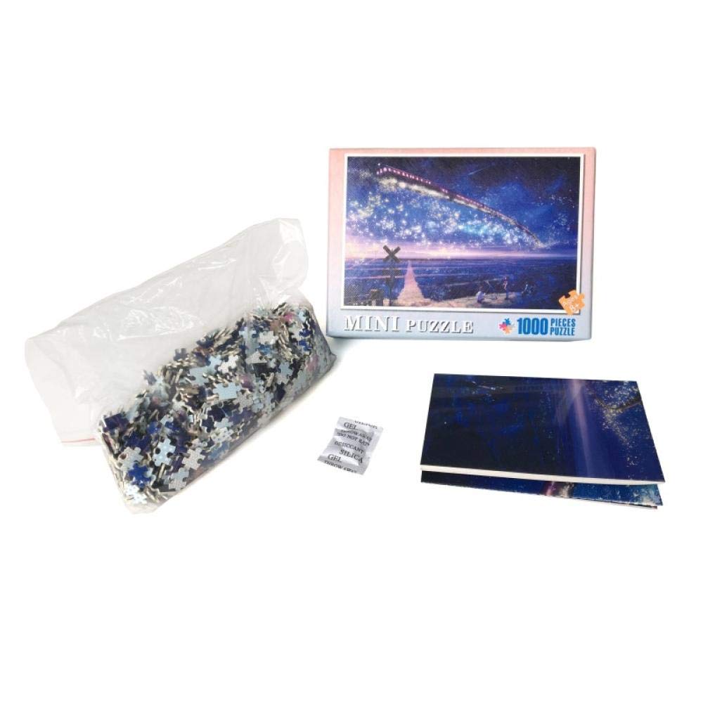 1000 Piece Puzzle for Adults - Eyes and Flowers Classic Jigsaw Puzzle, 26x38cm (10.23x14.96 Inches) - Perfect for Family Game Night & Stress Relief