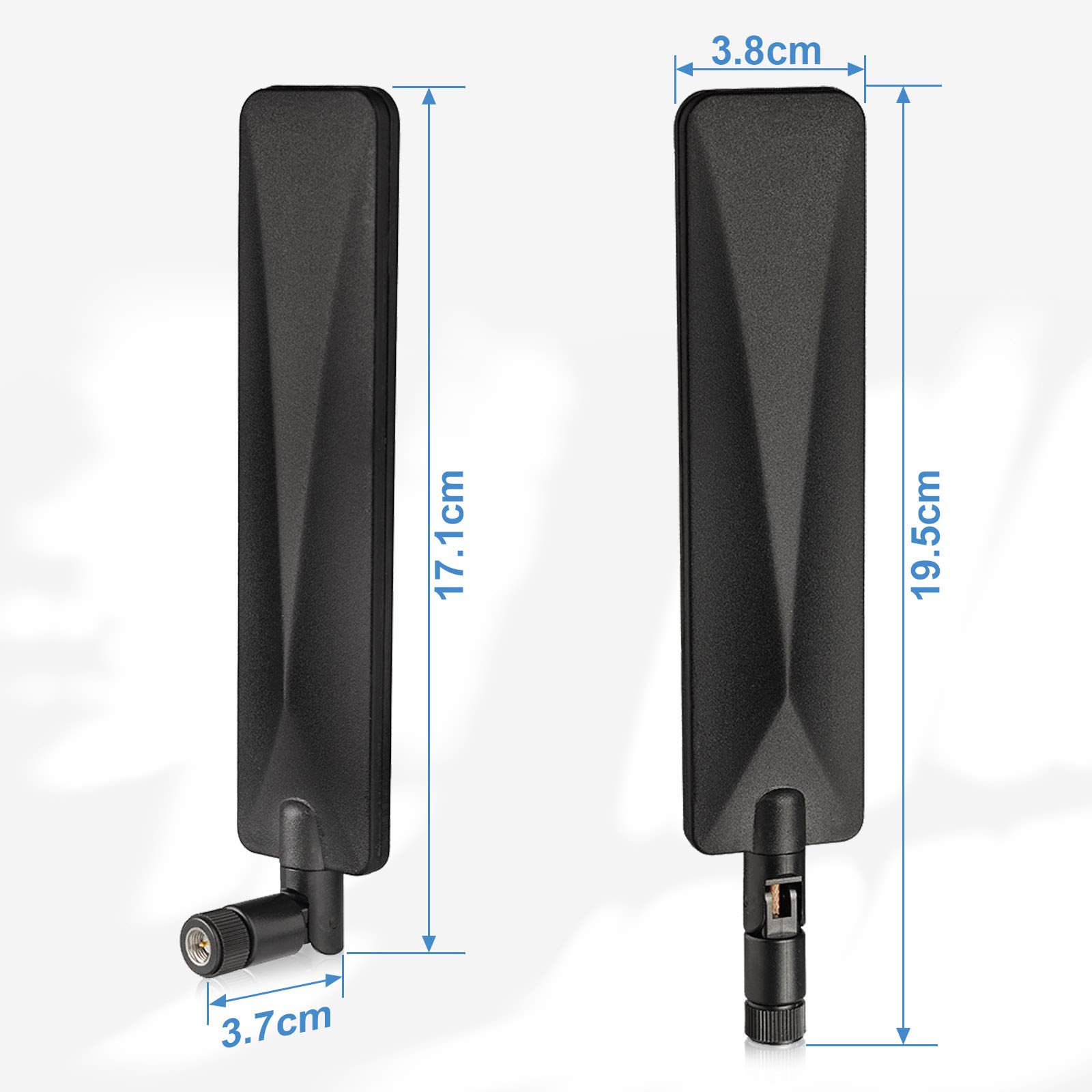 High Gain 9dBi 4G LTE Antenna SMA Male for Router/Modem/Gateway - Enhanced Signal for Cellular Trail Cameras, Wildlife Hunting & Security Cameras | Outdoor & Remote Area Use