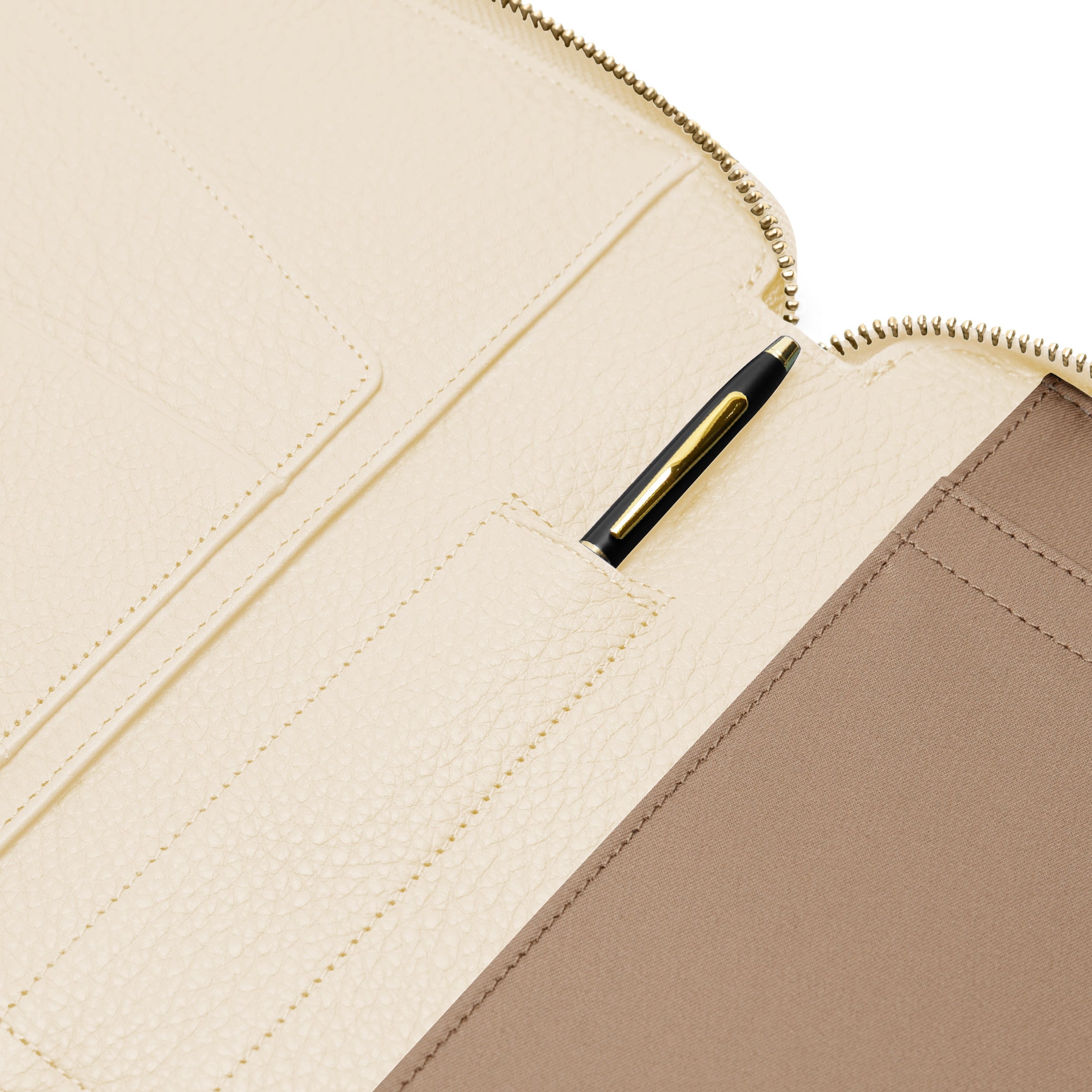 Premium A5 Zippered Leather Journal - Refillable Notebook for Writing, Sketching & Travel | Perfect Gift for Writers, Students & Professionals | Ideal for Daily Journaling, Note Taking & Creative Projects
