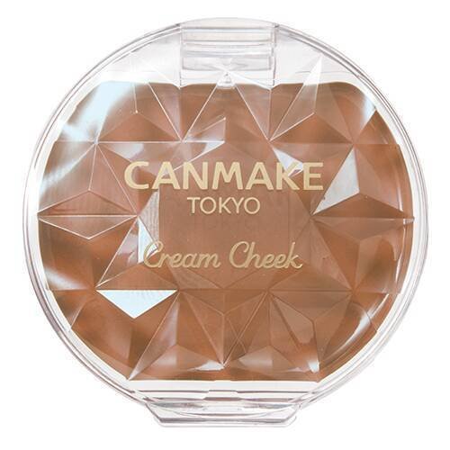 Canmake Tokyo Cream Cheek Color - Japanese Cream Blush for Natural Flush | Perfect for Everyday Makeup & On-The-Go Touch Ups