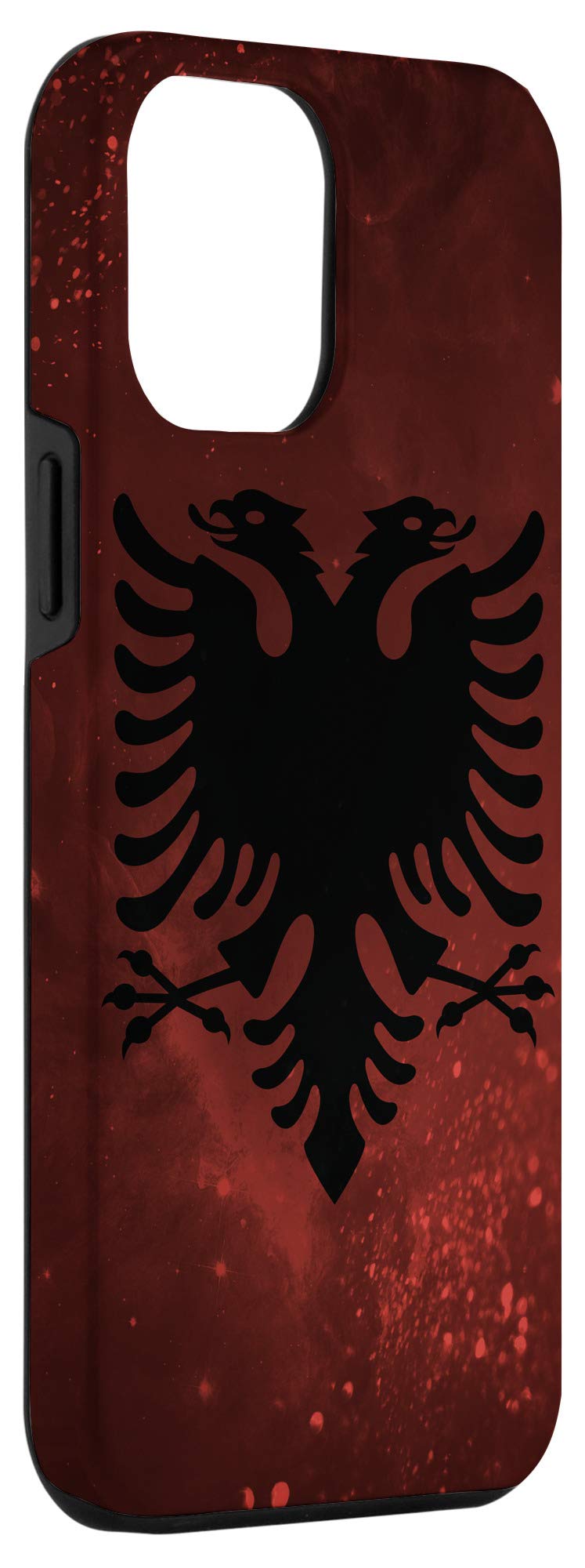 iPhone 12 Pro Max Case with Albania Flag Design - Premium Albanian Pride Phone Cover for iPhone 12 Pro Max - Perfect for Travel, National Events & Showing Patriotism