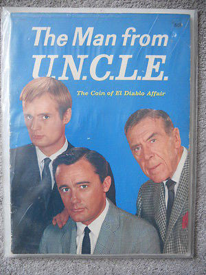 Rare Vintage 1970s Man From Uncle TV Show Large Book - Perfect for Collectors & Classic TV Memorabilia Fans