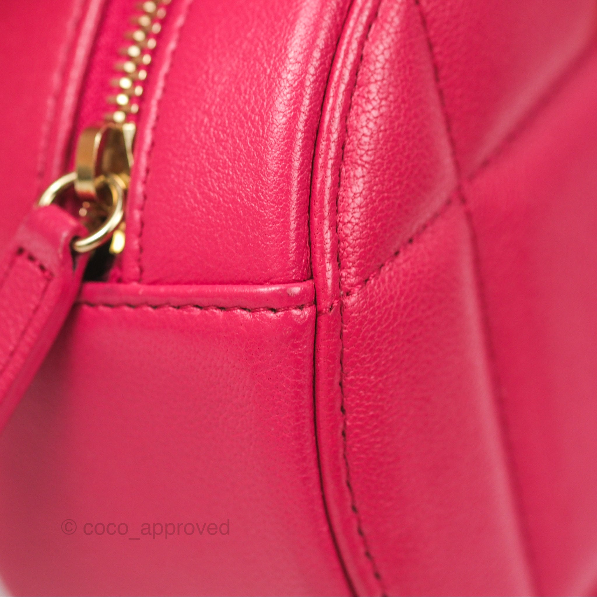 Chanel 19 Round Clutch with Chain - Dark Pink Mixed Hardware Crossbody Bag for Women | Luxury Evening Purse for Parties, Dinner Dates & Special Occasions