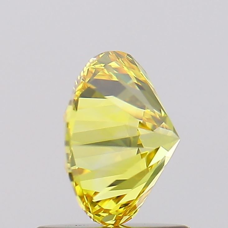 1.06 Carat Round Cut Fancy Yellow Diamond Ring - Elegant Engagement & Wedding Jewelry for Women - Perfect for Proposals, Anniversaries and Special Occasions