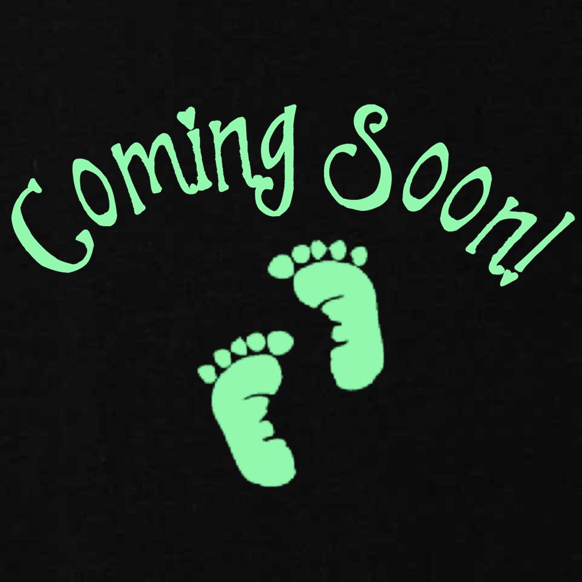 Coming Soon Maternity Dark T-Shirt for Women - Stretch Ruched Side Design for Pregnancy Comfort | Perfect for Maternity Photos, Baby Showers & Everyday Wear