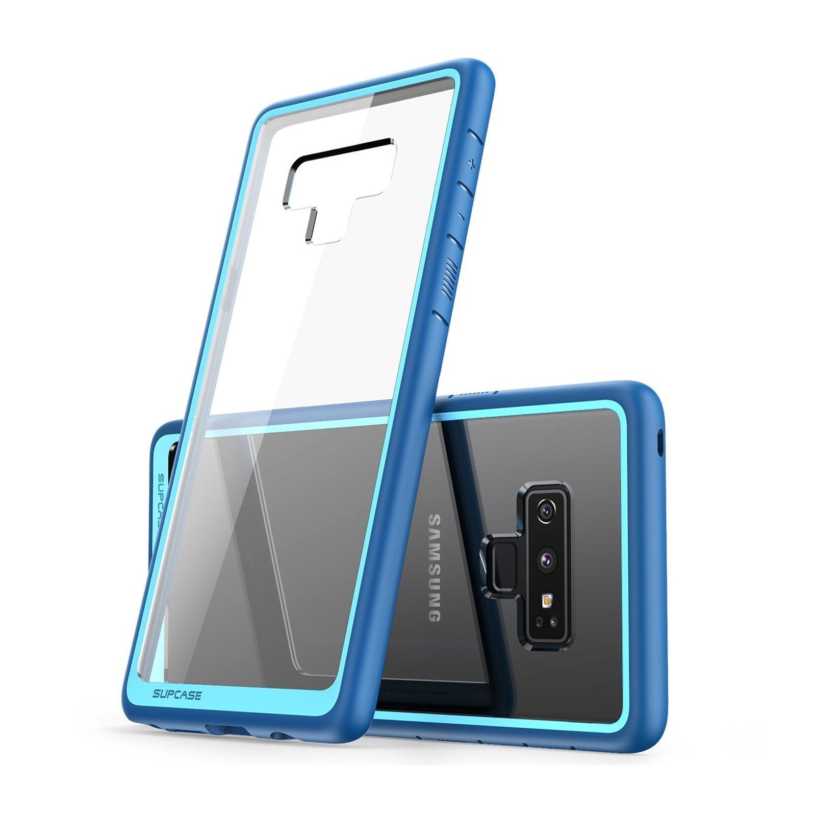 Samsung Galaxy Note 9 Case - Unicorn Beetle Slim Clear Protective Cover with Navy Accents | Shockproof & Scratch Resistant | Perfect for Work, Travel & Everyday Use