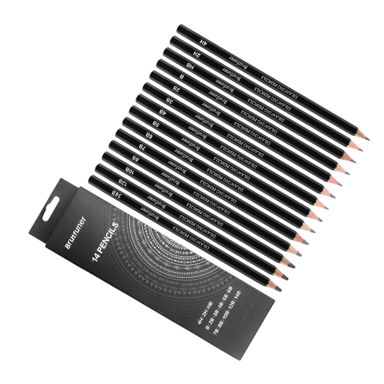 TEHAUX 28-Piece Professional Sketching Pencil Set - Graphite Drawing Pencils for Artists, Beginners & Students - Perfect for Sketching, Shading & Art Projects - Portable Art Supplies for Studio & Outdoor Use