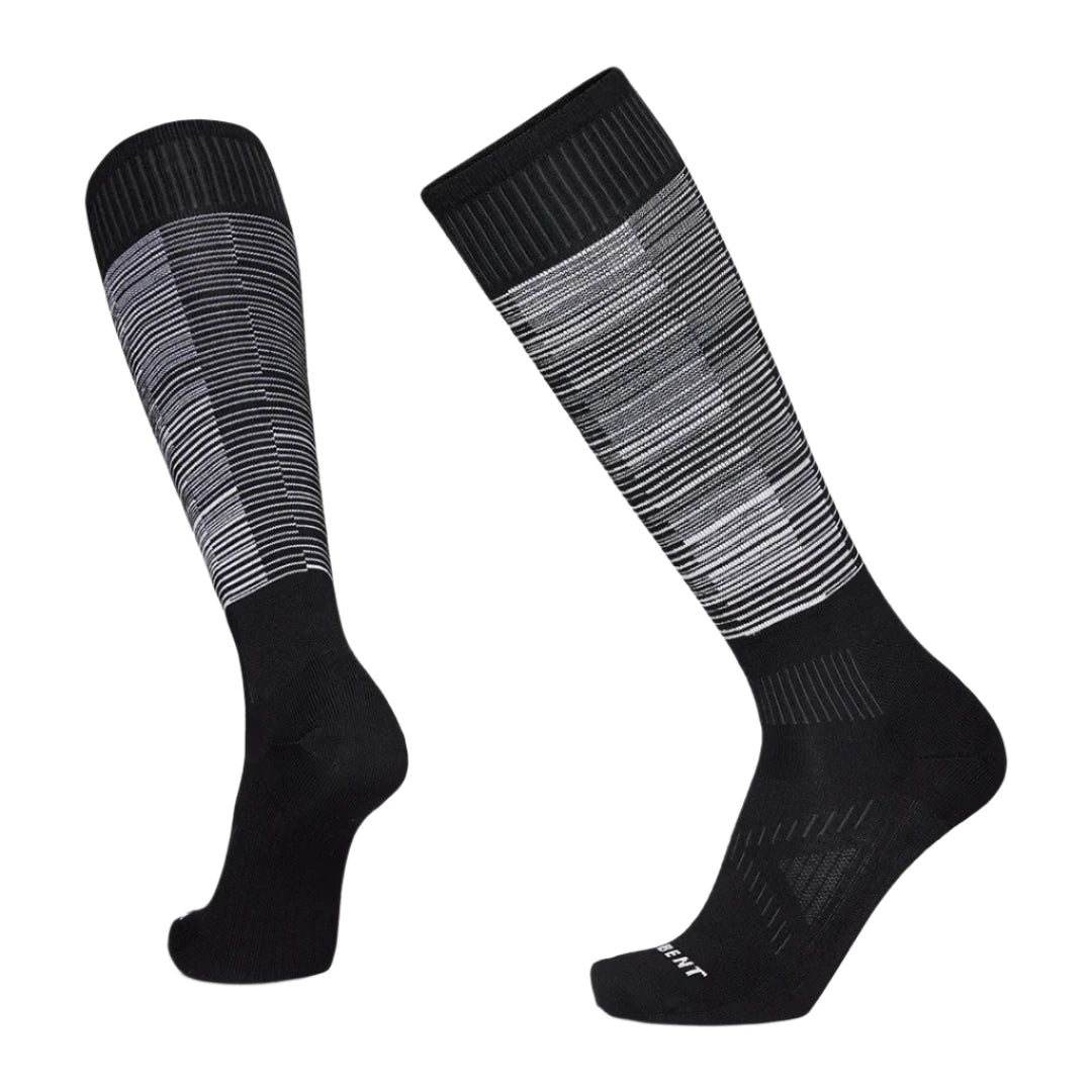 Le Bent Glacier Targeted Cushion Snow Socks 2025 - Thermal Winter Hiking Socks for Men & Women - Perfect for Skiing, Snowboarding & Cold Weather Outdoor Activities