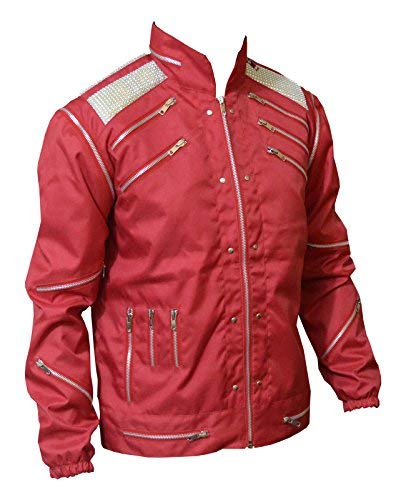 Durable Cordura & Parachute Fabric Beat-It Jacket in Red - Perfect for Outdoor Adventures, Hiking & Urban Fashion
