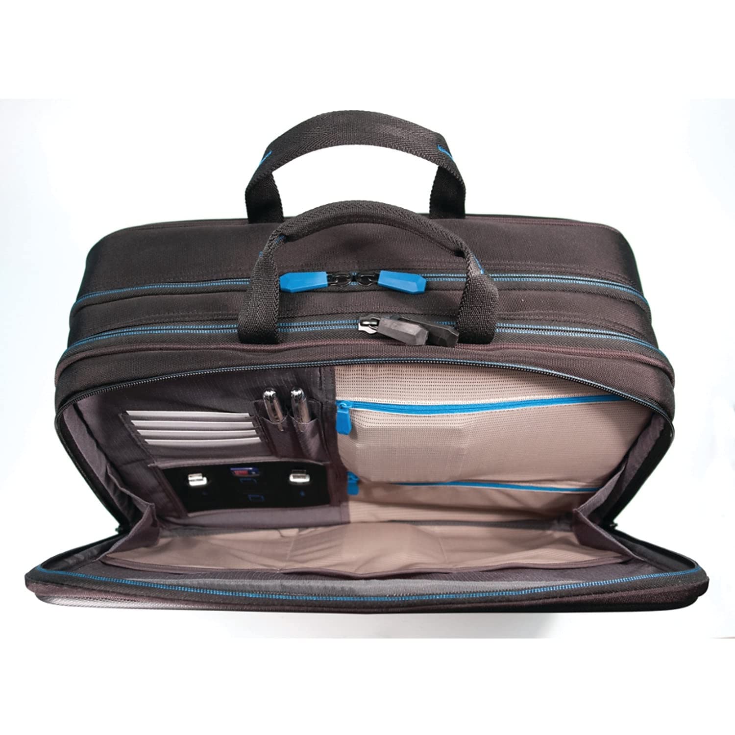 Premium Mobile Edge Laptop Briefcase for Business & Travel - Durable 15.6