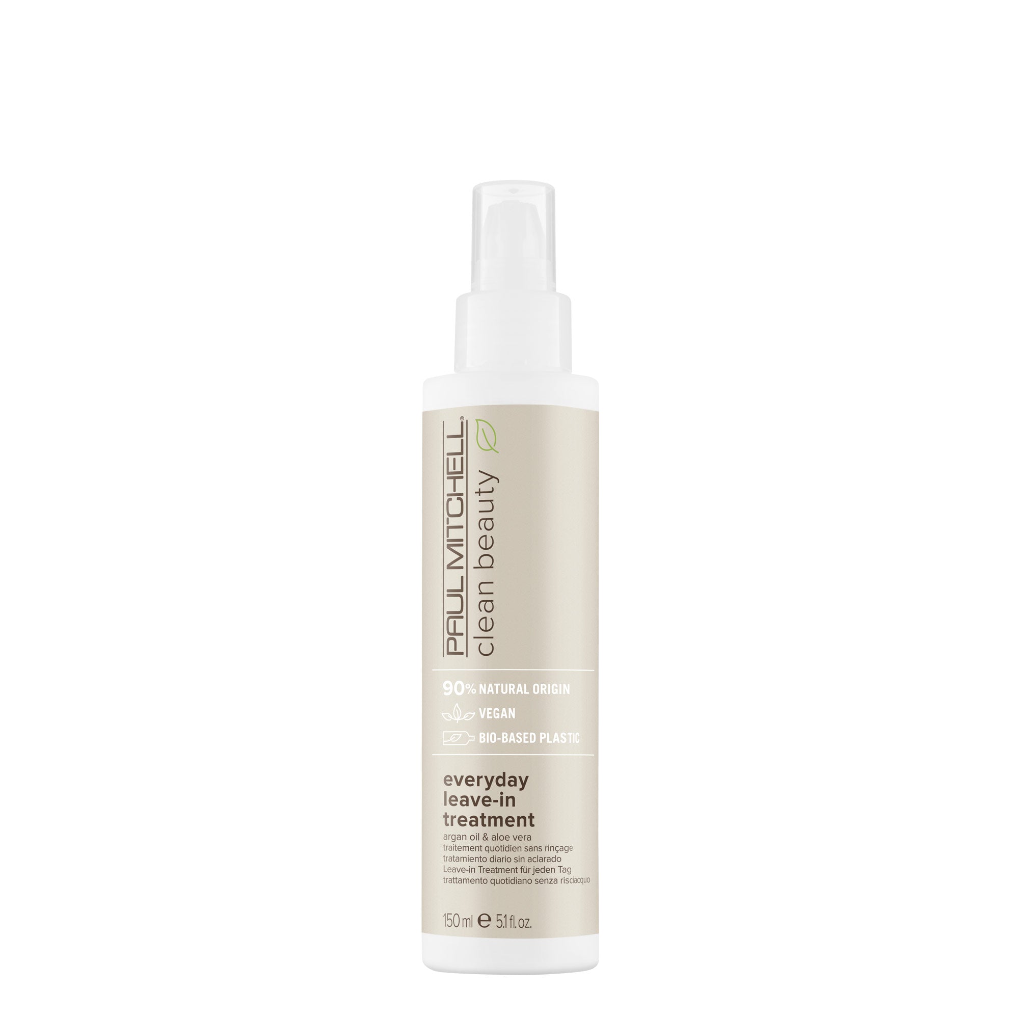 Clean Beauty Everyday Leave-In Hair Treatment - Hydrating & Repairing for All Hair Types | Perfect for Daily Use, Styling & Heat Protection
