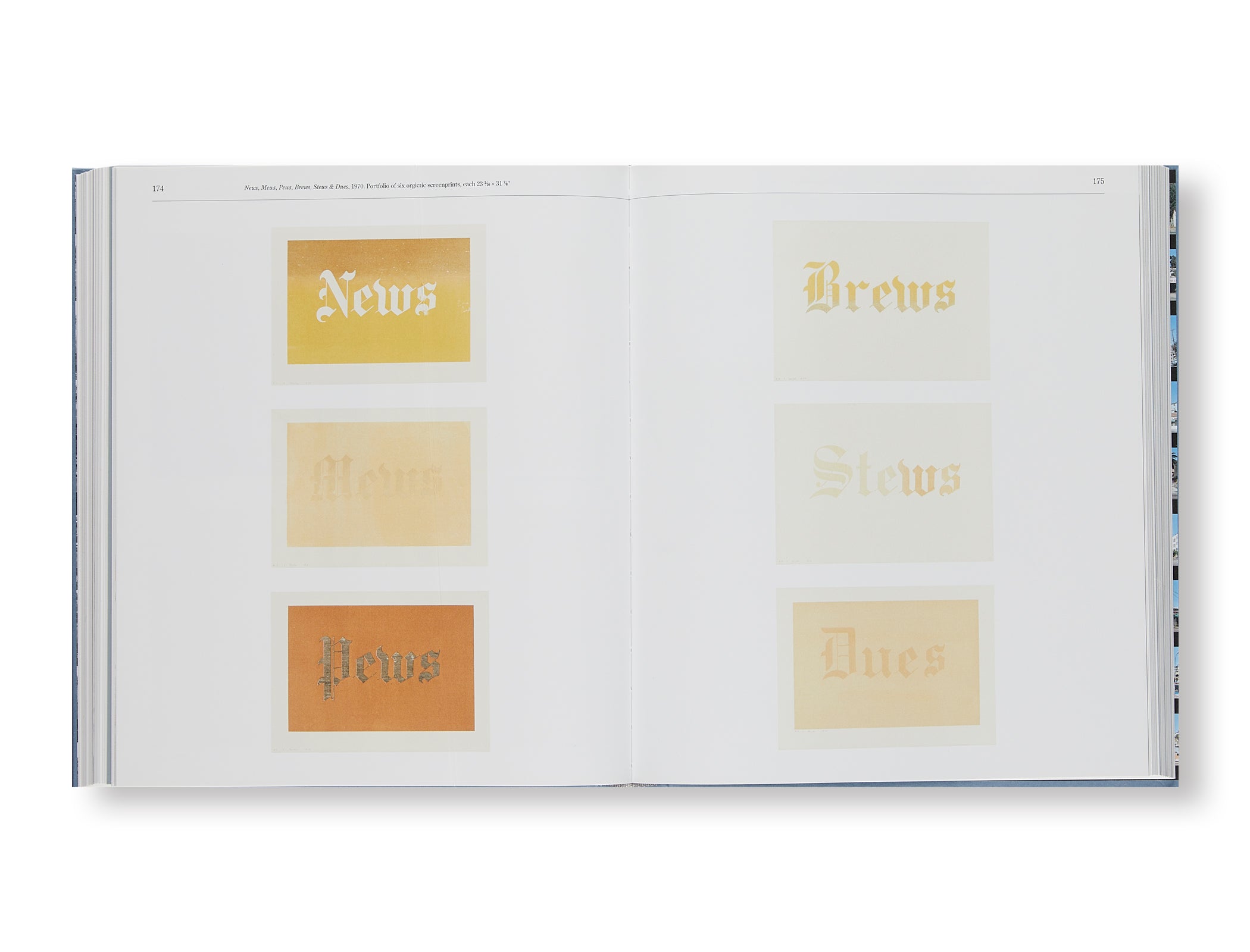NOW THEN: A RETROSPECTIVE by Ed Ruscha - Limited Edition Art Book for Collectors & Modern Art Lovers | Perfect for Home Decor, Gallery Displays & Art Education