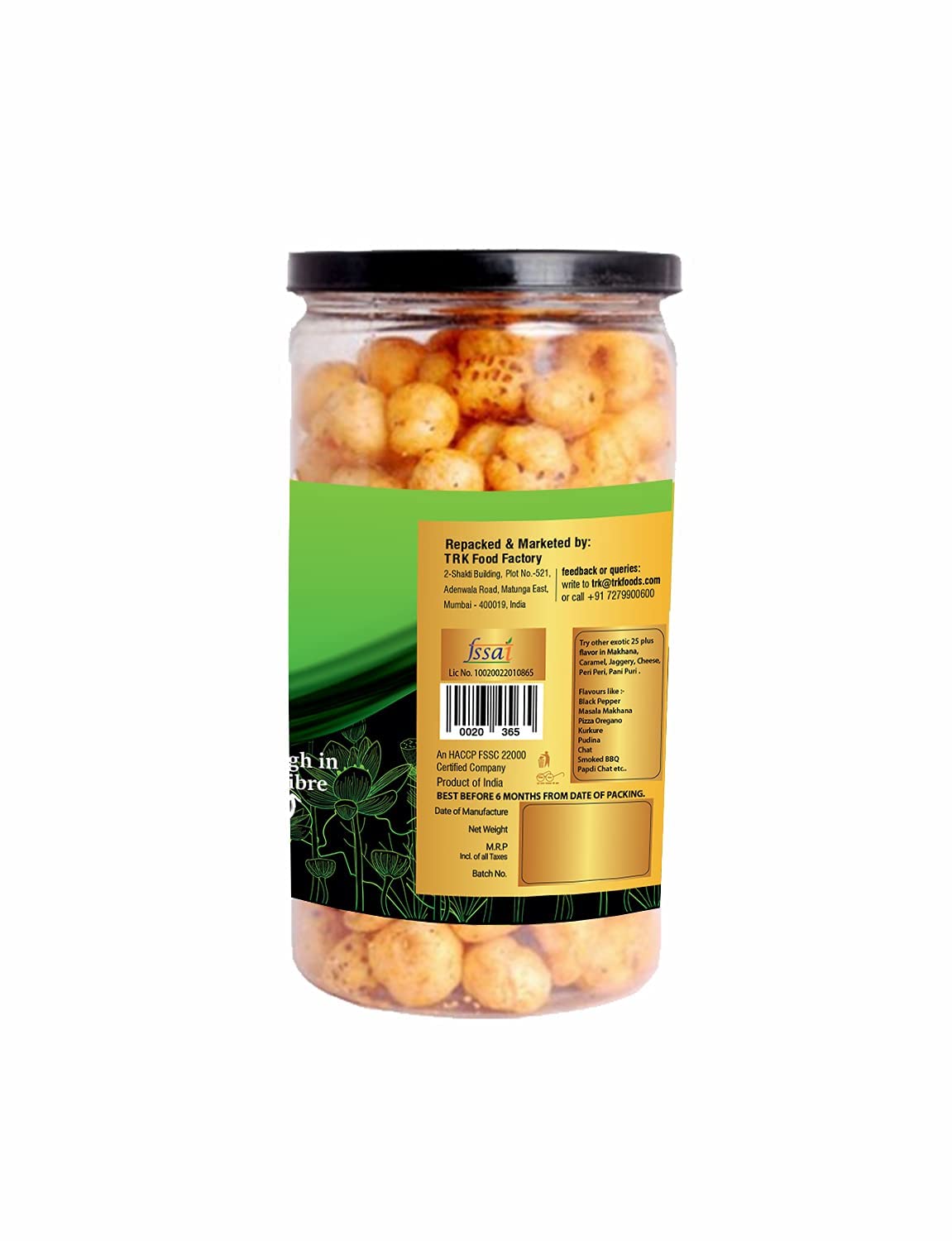 365 Store to Door Roasted Makhana - Caramel Flavor, 225g | Fox Nuts Snacks | High Protein, Fiber, Gluten Free, No Trans Fat | Healthy Snack for Kids & Adults | Perfect for On-the-Go, Office, School & Movie Nights