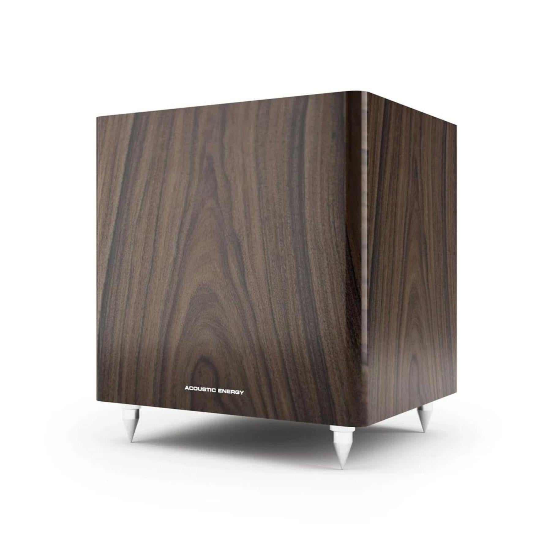 Acoustic Energy AE108² 150 Watt Powered Subwoofer - High Performance Home Theater & Music Bass Speaker for Movies, Gaming & Audio Systems
