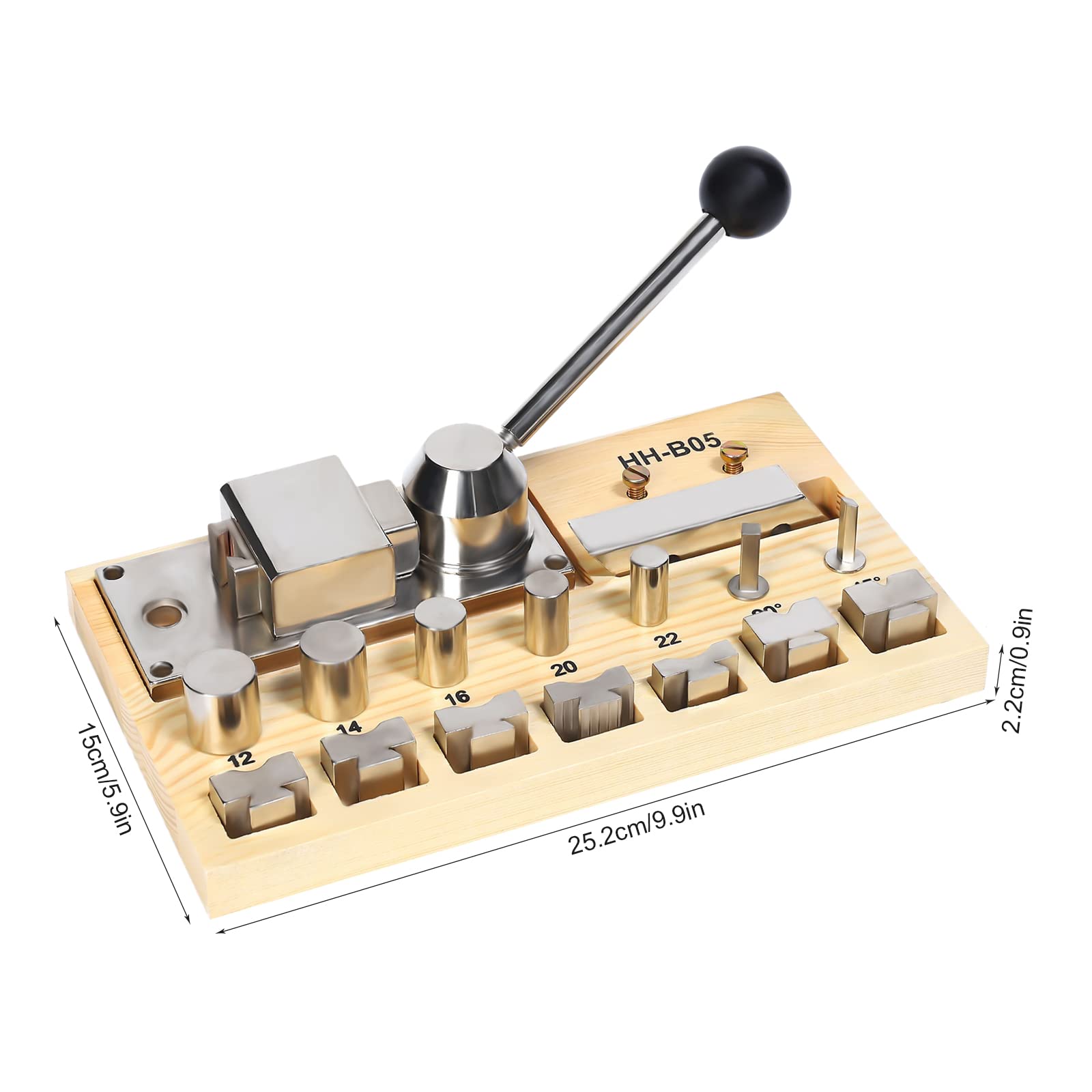 Professional Jewelry Ring Bending Machine - Earring & Finger Ring Bender Tool for Metal & Wood Jewelry Making | DIY Craft, Jewelry Repair & Workshop Scenes