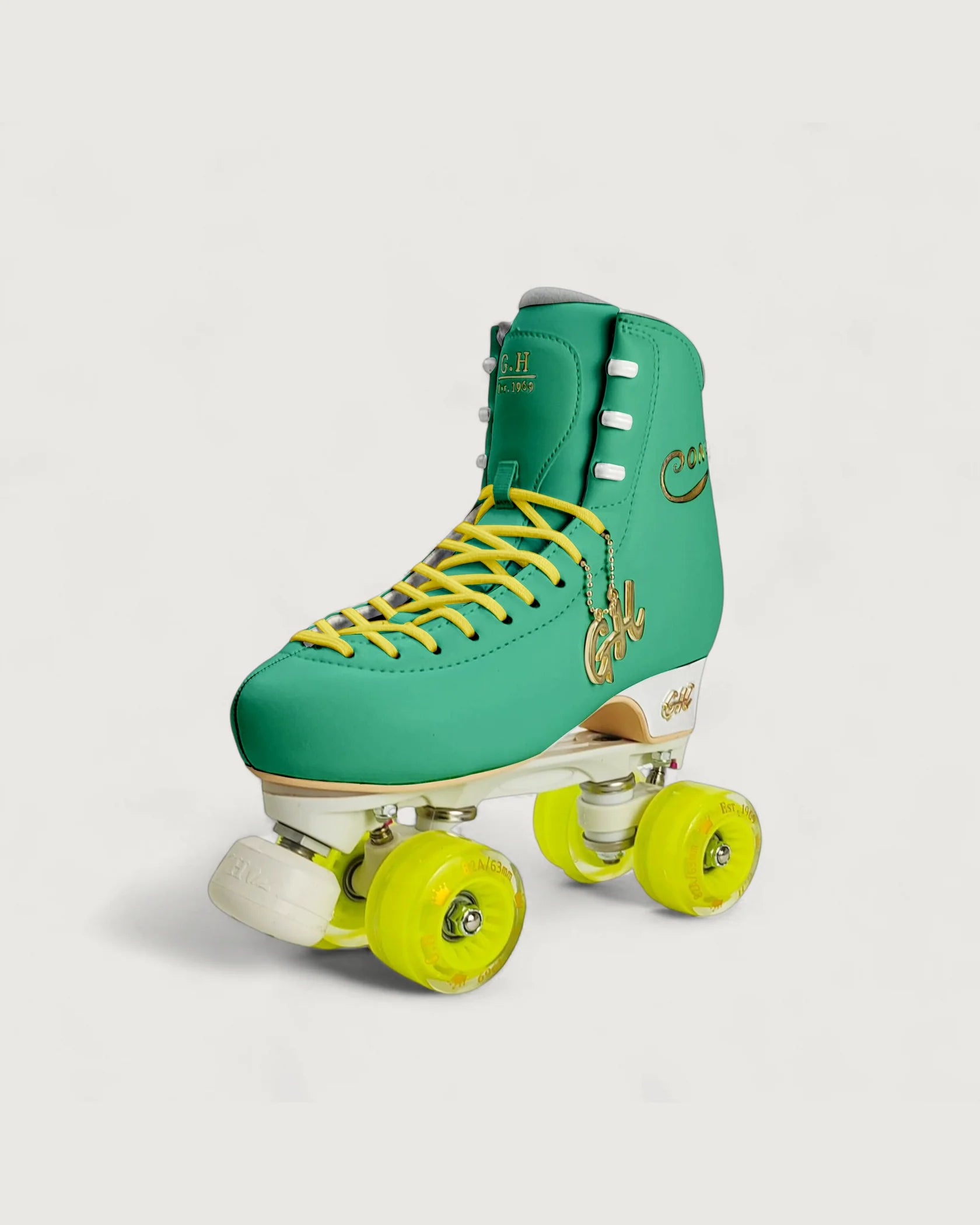 GH Street Pony Quad Roller Skates for Women & Men - Adjustable Outdoor & Indoor Roller Skates with Light Up Wheels - Perfect for Rink, Park, Fitness & Retro Style Skating