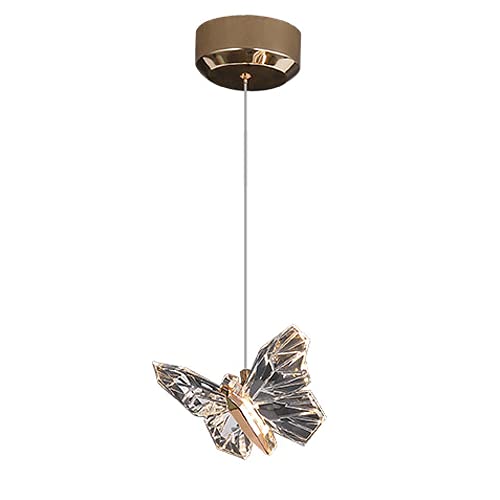 4W LED Chandelier Pendant Light - Adjustable Height Butterfly Ceiling Light for Bedroom, Living Room, Dining Hall | Energy Saving Modern Lighting Fixture for Home Decor, Wedding & Party Decoration