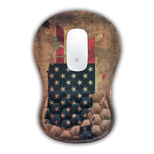 Kg028-usa Flag Map