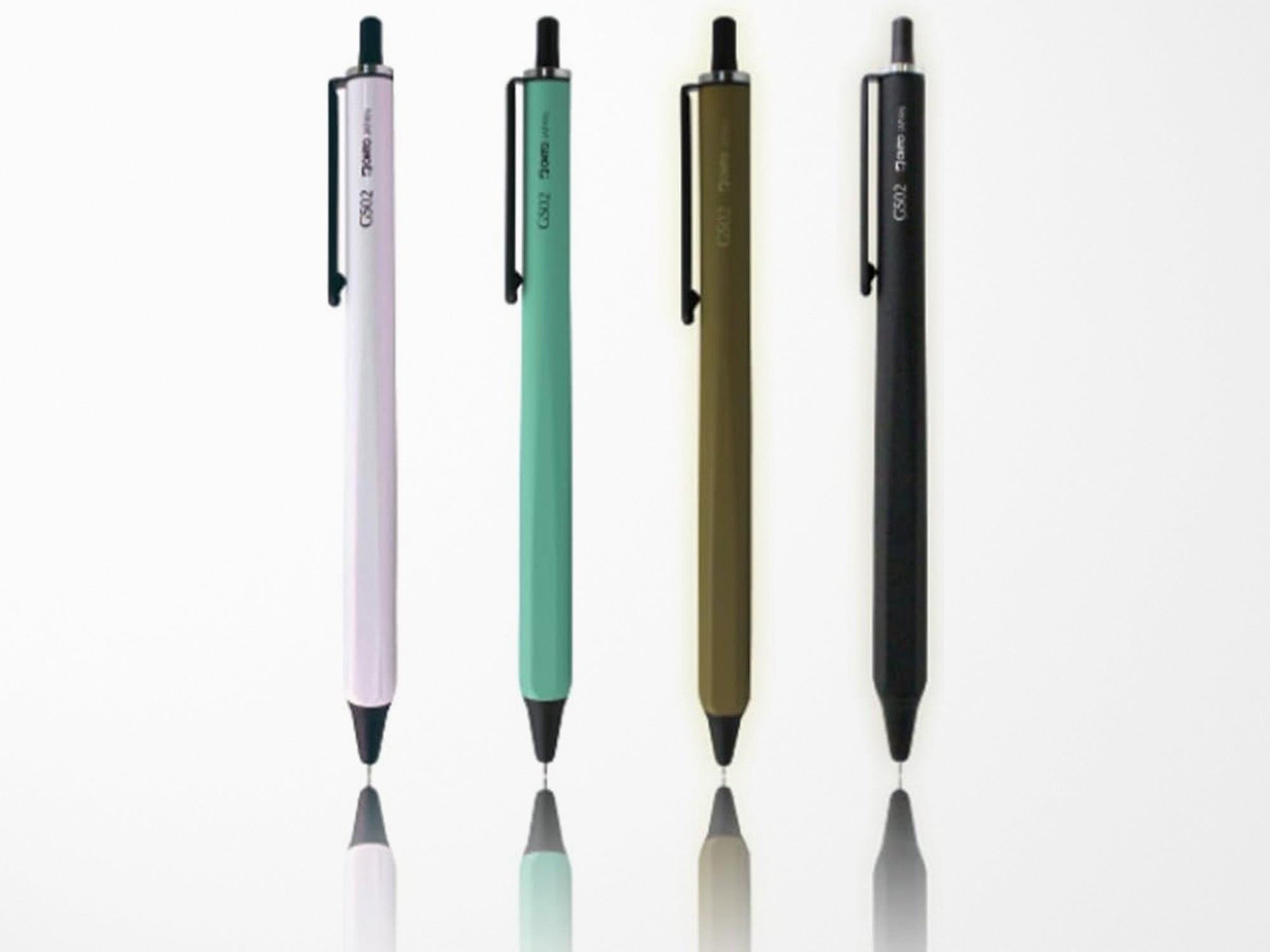 Ohto GS02 Roller Gel Pen - Smooth Writing 0.5mm Fine Point - Black Ink Refillable Gel Pen for Office, School & Journaling - Perfect for Note Taking, Sketching & Everyday Use