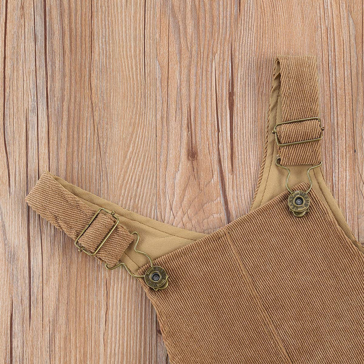 Baby Girls Corduroy Sleeveless Suspender Dress with Pocket - Casual A-Line Overall Skirt for Infants | Perfect for Playdates, Photo Shoots & Everyday Wear