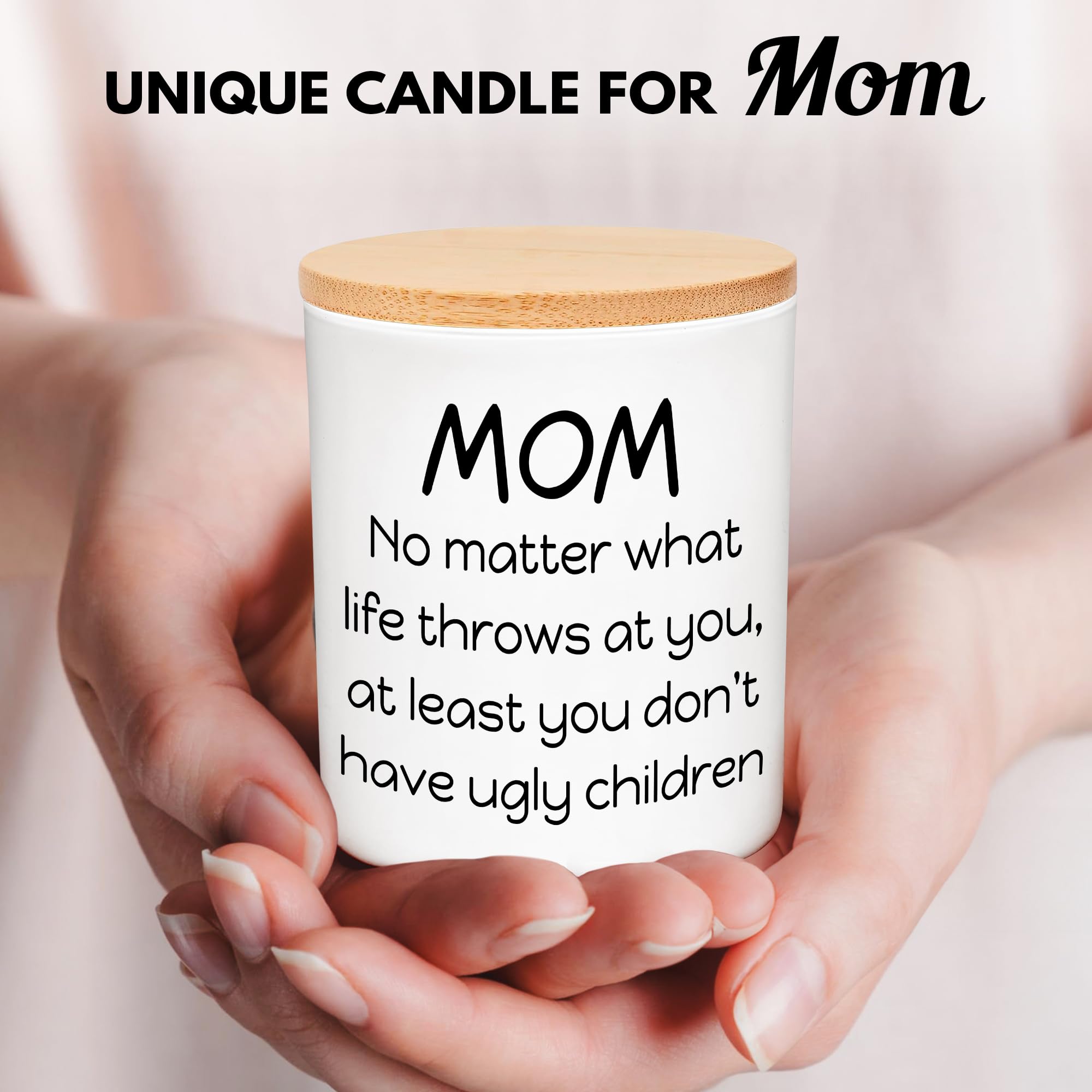 10oz Scented Candle - Thoughtful Christmas & Birthday Gift for Mom from Daughter or Son | Perfect for Relaxation, Home Decor & Aromatherapy
