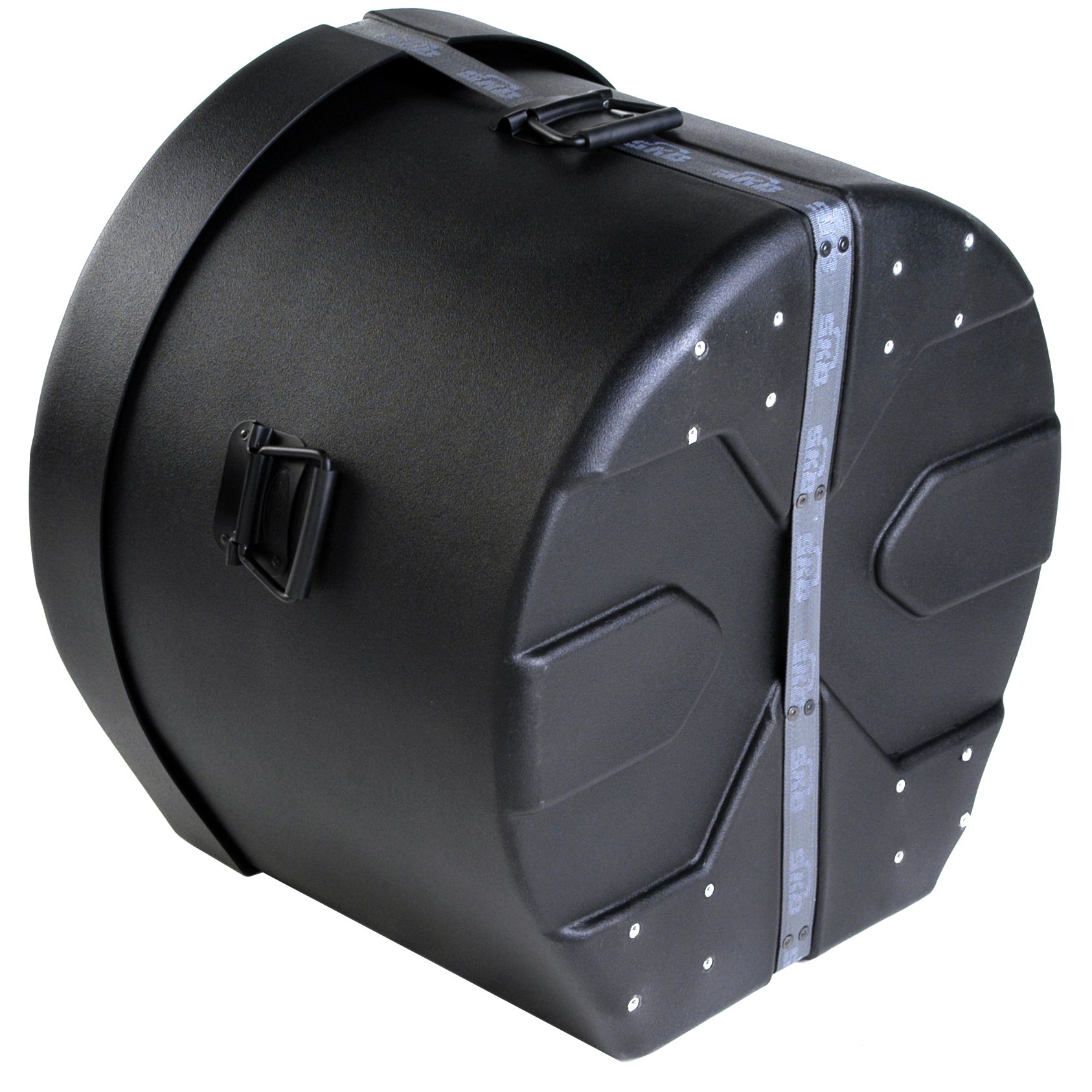 SKB 14x22 Inch Padded Marching Bass Drum Protective Case - Durable Storage & Transport Cover for Band Performances & School Events