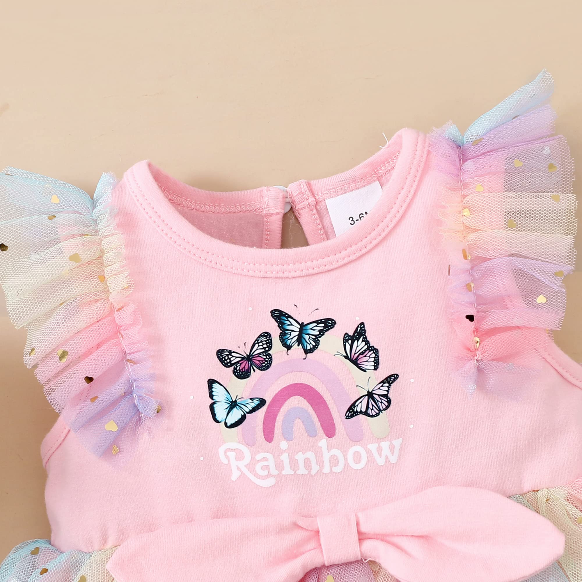 Mioglrie Baby Girl Summer Dresses - Cute Tutu Outfits for Infants & Toddlers | Perfect for Birthday Parties, Photo Shoots & Playtime