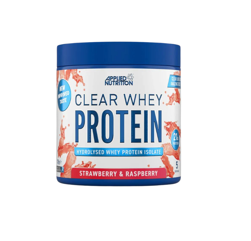 Applied Nutrition Clear Whey Isolate Protein Powder - 125g Trial Pack (5 Servings) | Zero Sugar, Low Carb, Fast Absorption | Perfect for Post-Workout Recovery & Muscle Growth