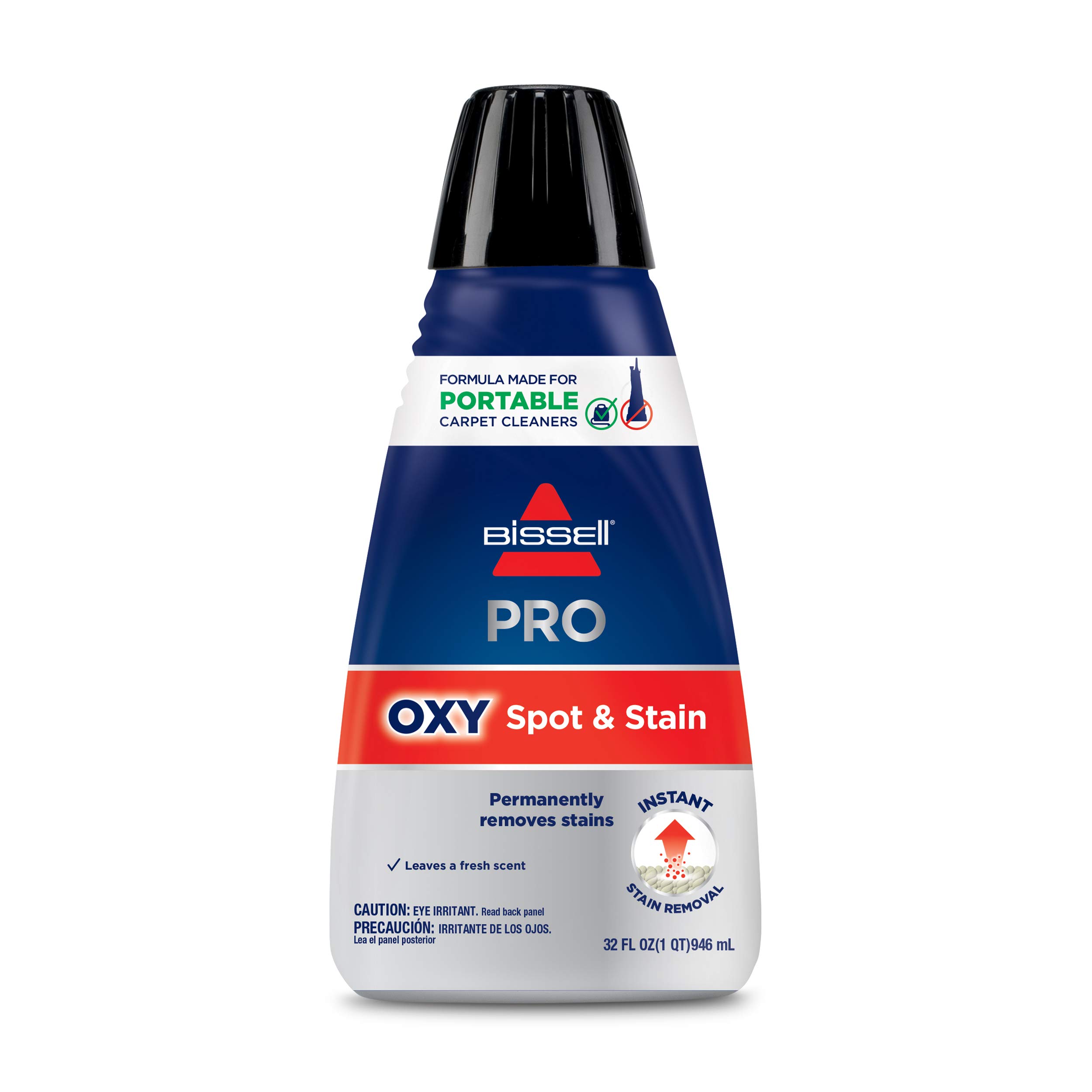 Bissell Little Green Pro Commercial Spot Cleaner BGSS1481 & Bissell Professional Spot and Stain + Oxy Portable Carpet Cleaner Machine with 32 oz Formula – Ideal for Home, Car, and Pet Stain Removal