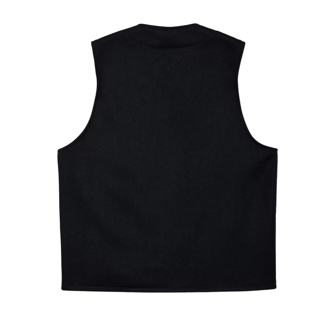 Filson Mackinaw Wool Vest for Men - Dark Navy, Warm & Durable Outdoor Hunting & Fishing Gear