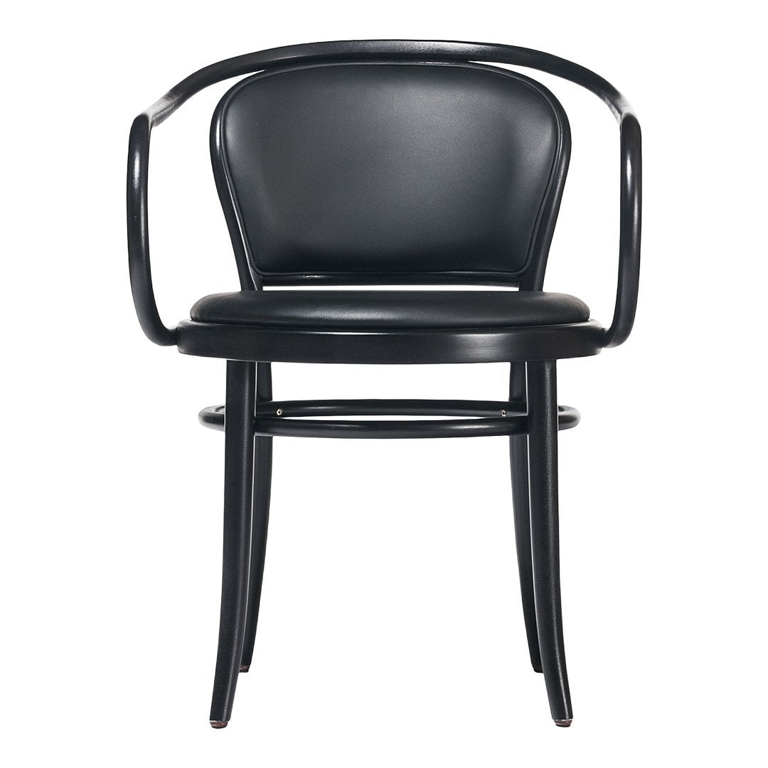 Comfortable Armchair with 33-Inch Seat, Upholstered Cushion & Sturdy Beech Wood Frame - Perfect for Living Room, Office or Reading Nook