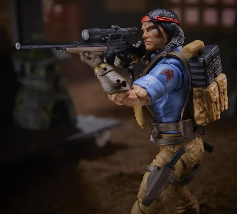 G.I. Joe: Classified Series Spirit Iron Knife Action Figure - Collectible 6-Inch Military Toy for Display & Play - Perfect for Fans & Collectors