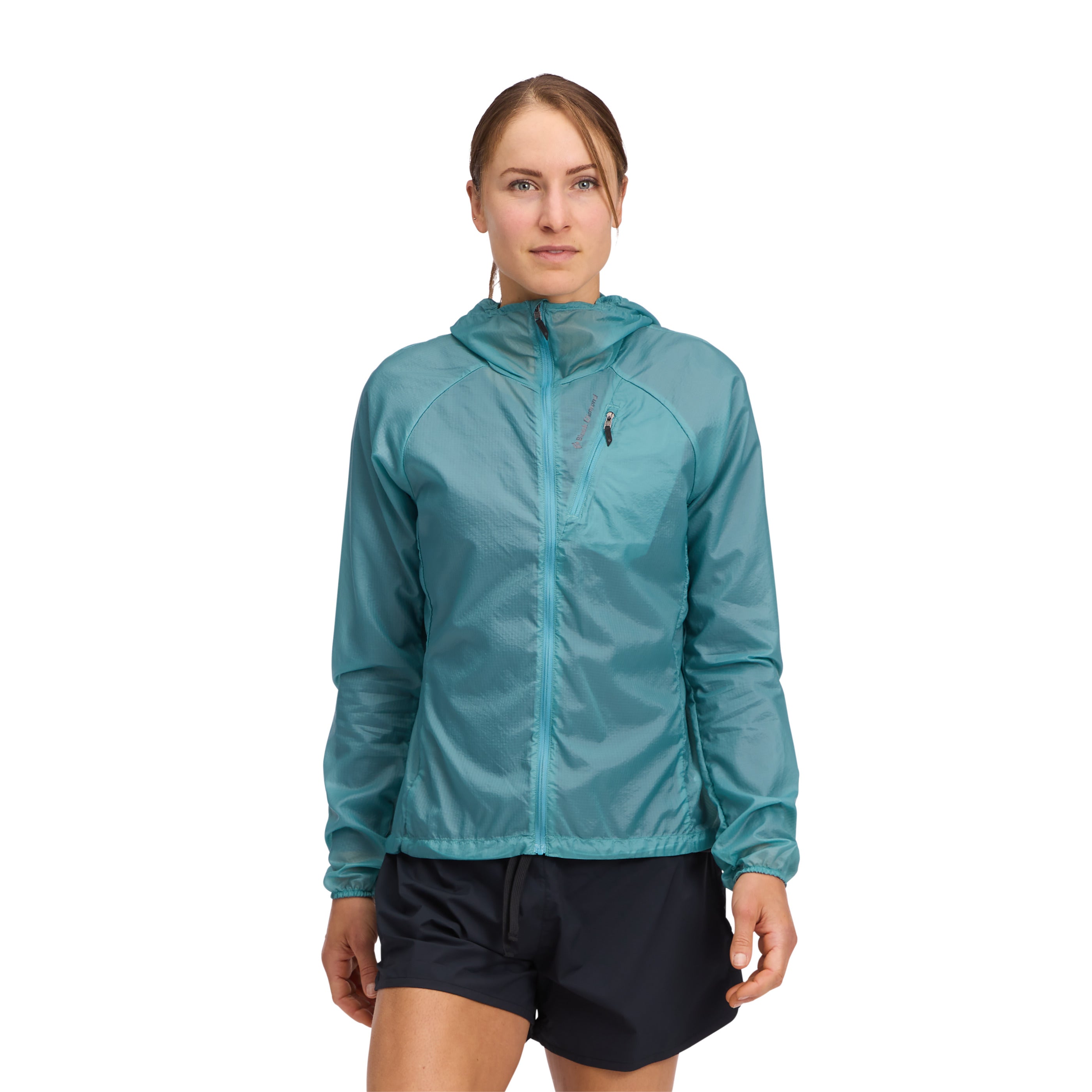 Lightweight Women's Windproof Running Jacket - Breathable Outdoor Shell for Hiking, Jogging & Travel - Water-Resistant Windbreaker for All Seasons