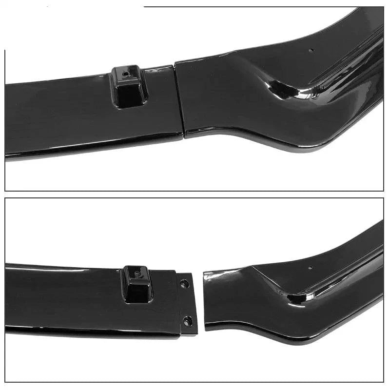 2018-2023 Infiniti Q50 Front Lip Spoiler - 3 Piece Style for Base & Non-Sport Models - Enhance Your Car's Aerodynamics & Sporty Look - Perfect for Street Racing & Car Shows