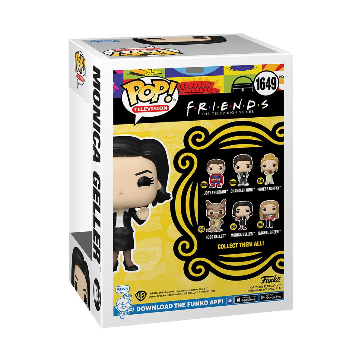 Friends Monica Geller Mockolate Funko Pop! Vinyl Figure #1649 - Collectible TV Show Merchandise for The Office Fans, Perfect for Display & Gifts