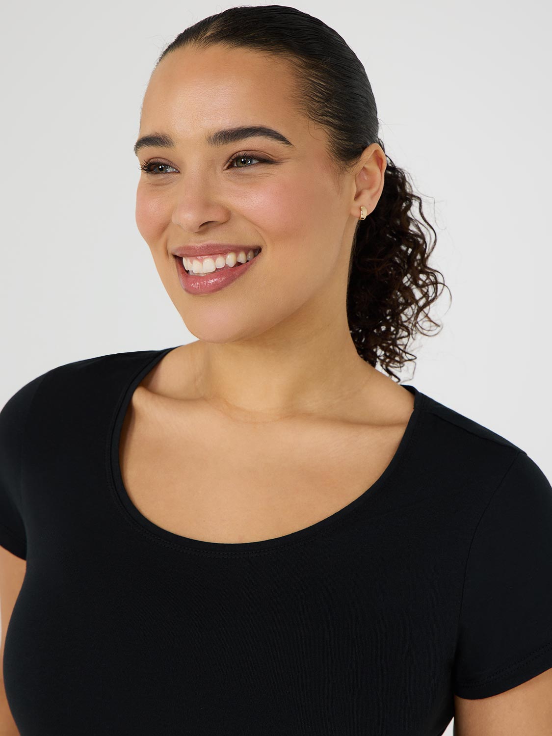 Stylish Cap Sleeve T-Shirt for Women - Soft Cotton Casual Tee - Perfect for Everyday Wear, Workouts & Weekend Outings